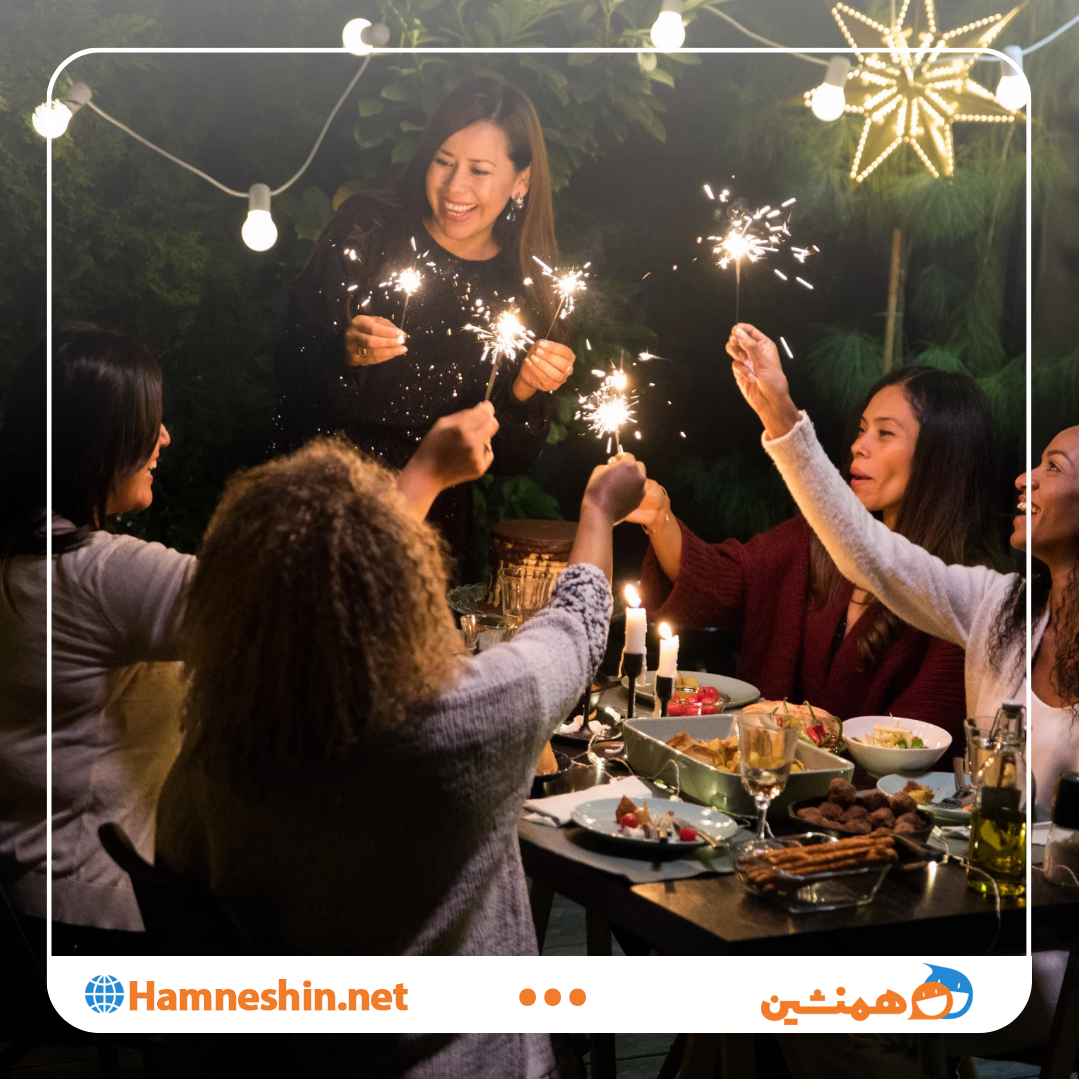 آشنا شدن با ۵ خانم در شام_1