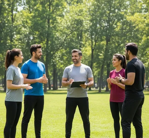 ایونت هم تیم ورزشی با مربی