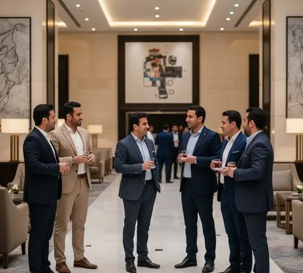 شبکه سازی در ایونت مردانه