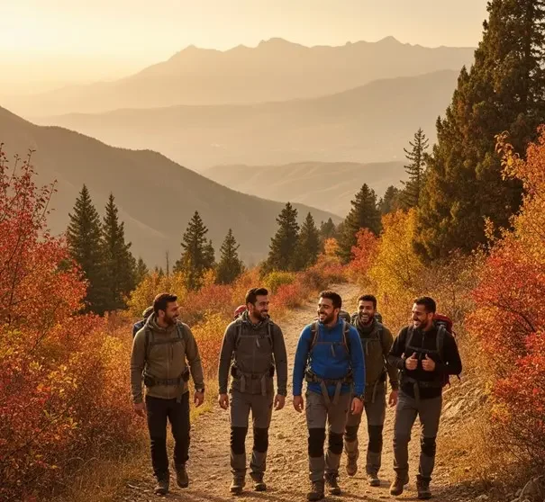 طبیعت گردی در ایونت مردانه
