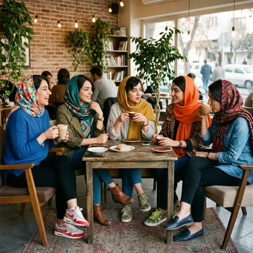 دورهمی کافی شاپ
