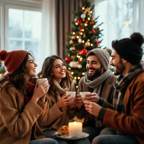 دورهمی مناسبتی هم لحظه سال نو میلادی