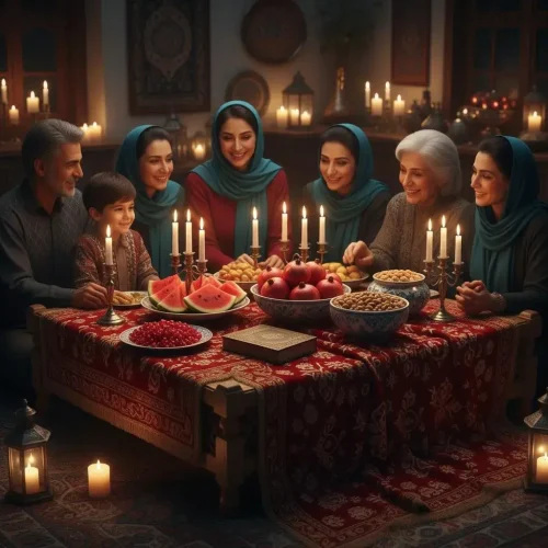 ایونت هم لحظه دورهمی مناسبتی شب یلدا