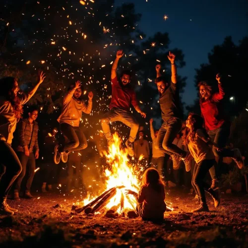 دورهمی مناسبتی چهارشنبه سوری