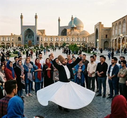 مراسم اجرای سماع