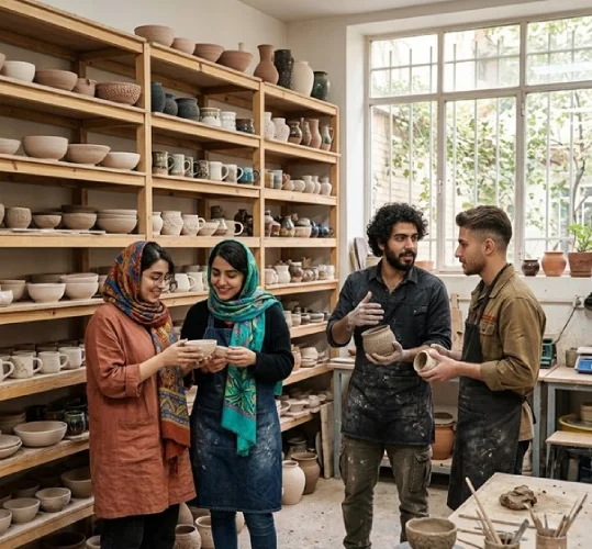 اموزش سفالگری