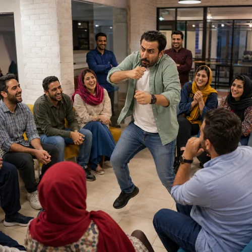 پانتومیم ادابازی همنشین