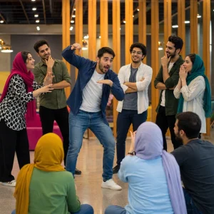 بازی پانتومیم یا ادابازی همنشین