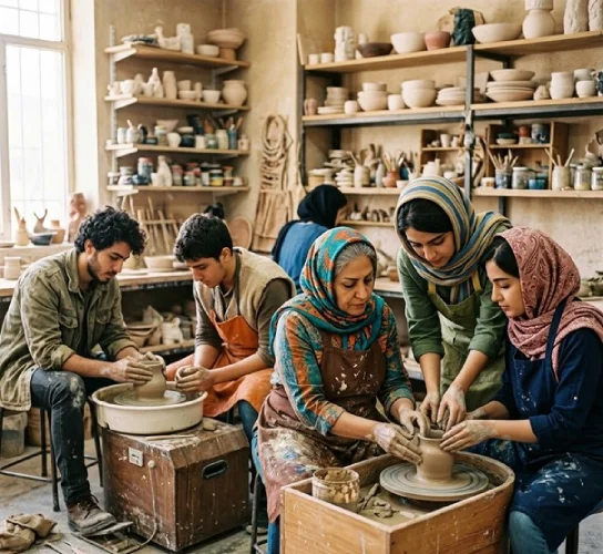 سفالگری اموزش
