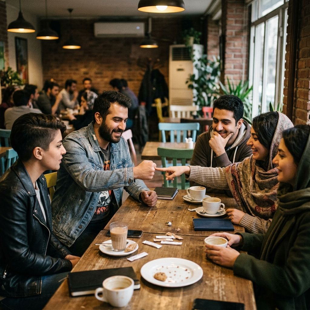 رقابت و بلوف زنی در بازی سنتی گل یا پوچ در بخش ایونت در تهران پلتفرم همنشین