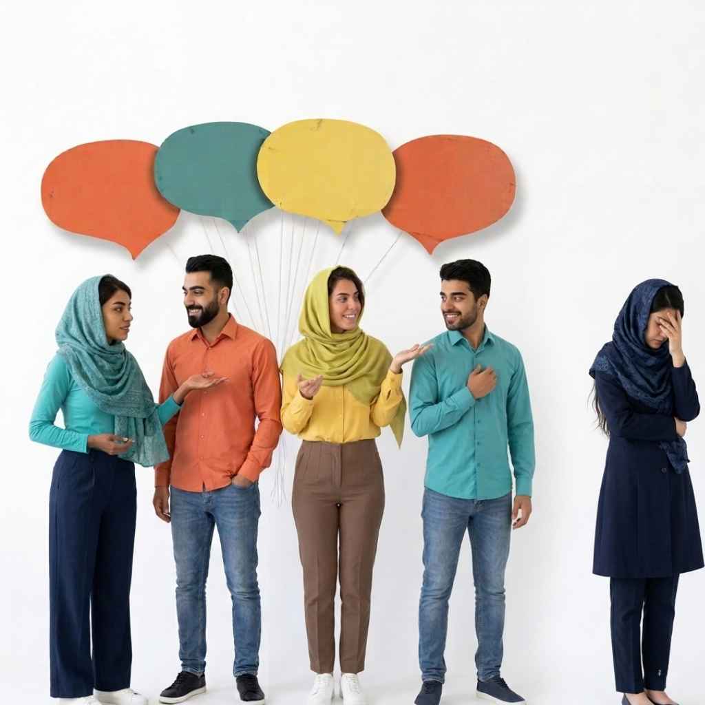 ترس از طرد شدن در دوستی؛ چرا از باز کردن سر صحبت می‌ترسیم؟