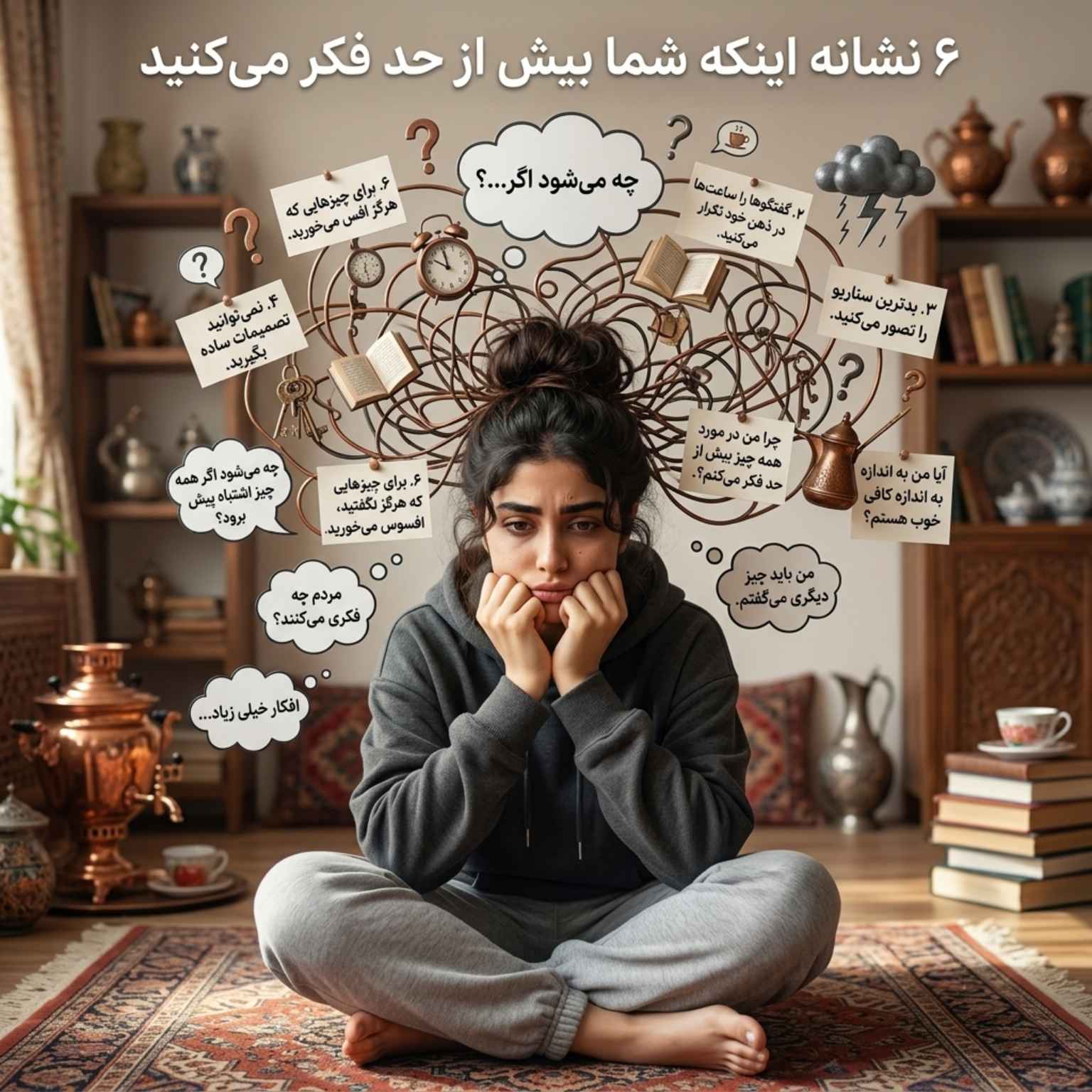 نشخوار فکری بعد از مهمانی؛ چرا درونگراها مدام حرفهای خود را تحلیل میکنند؟