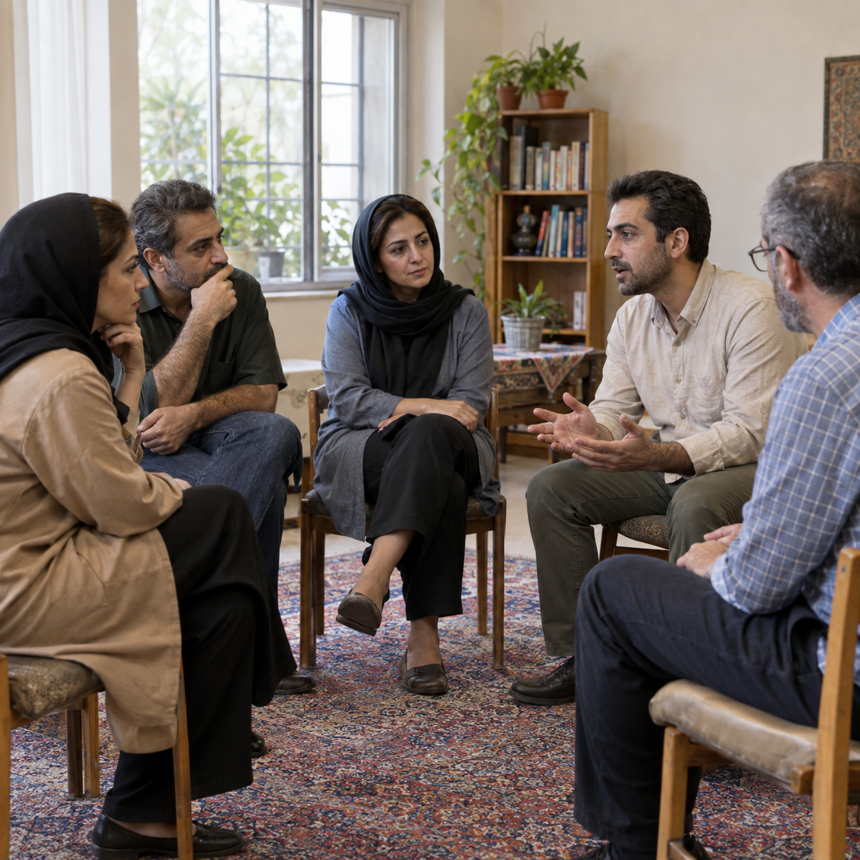 بازسازی تصویری کارگاه کنترل خشم همنشین؛ شناخت احساس و گفت‌وگو