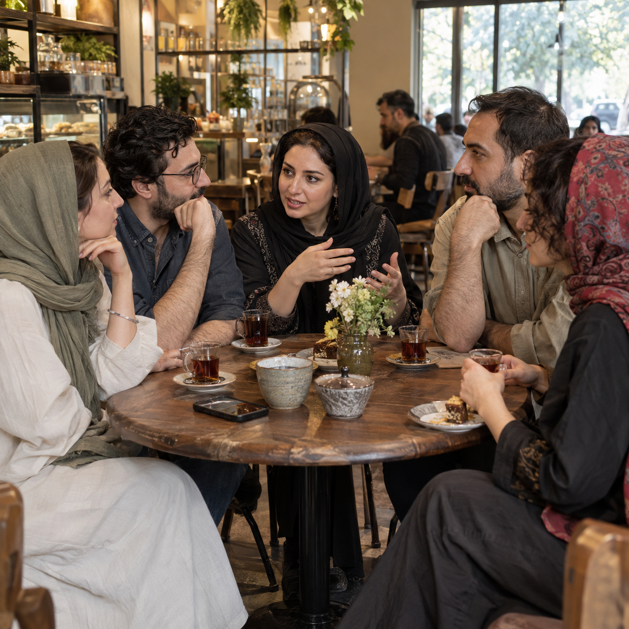 بازسازی تصویری دورهمی به زبان ترکی همنشین؛ فرصت مکالمه واقعی