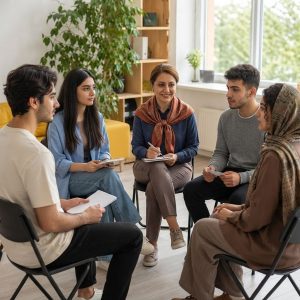 گروه درمانی چیست؟ راهنمای کامل انواع و فواید آن