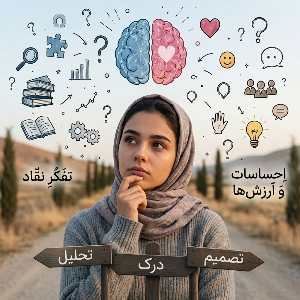 تفاوت فکر و احساس چیست؟ با مثال‌های واقعی از روابط روزمره
