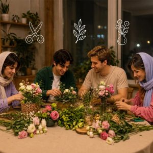 ورکشاپ گل آرایی تهران