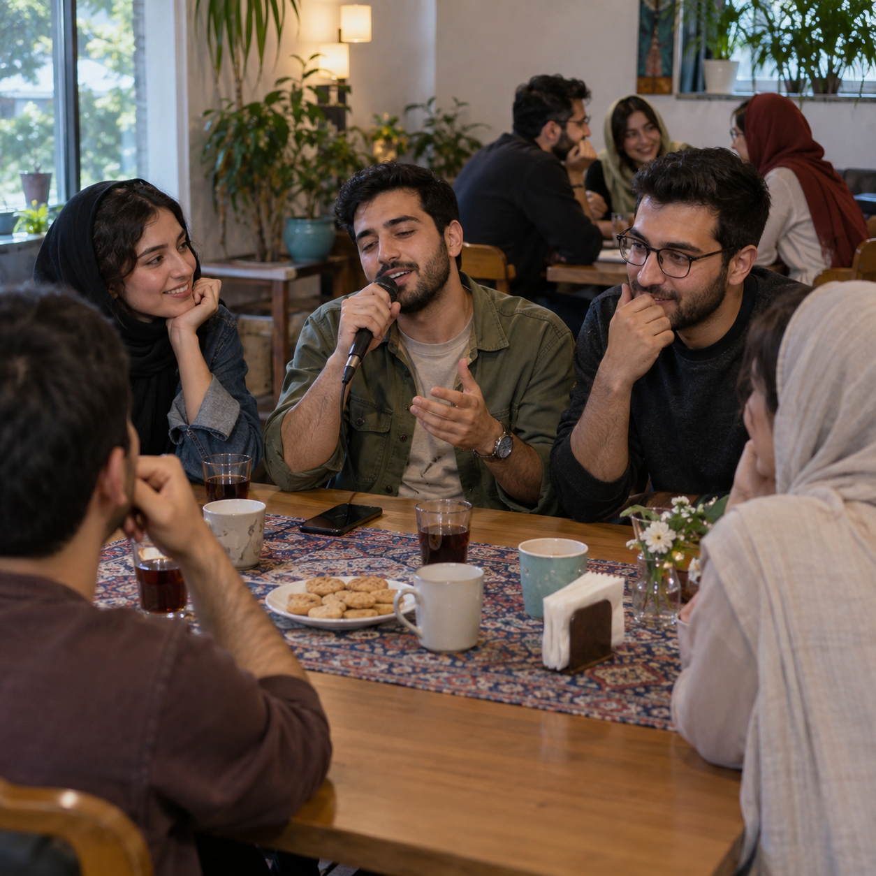 همبازی(دورهمی شعر یادت نره)؛ مشارکت در برنامه همنشین